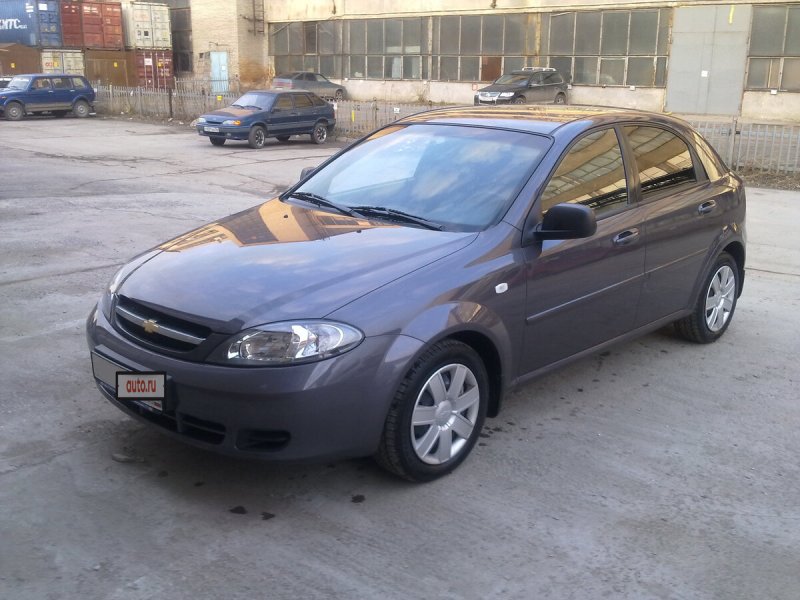 Chevrolet Lacetti 2012 чёрная