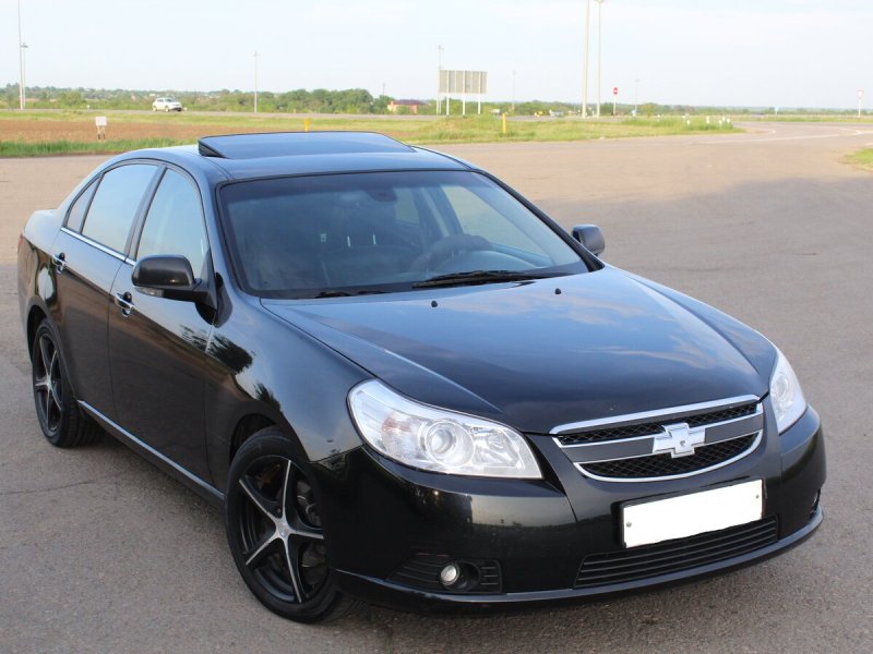 Chevrolet Epica 2011 салон