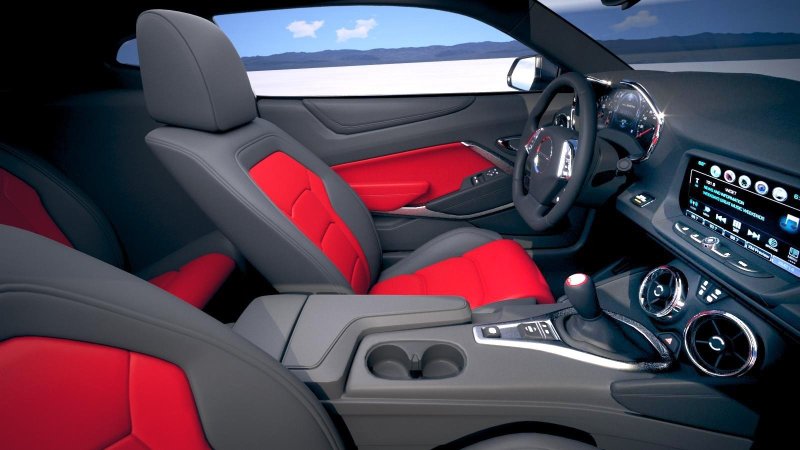 Chevrolet Camaro zl1 салон