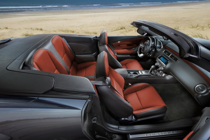 Chevrolet Camaro 2022 кабриолет салон