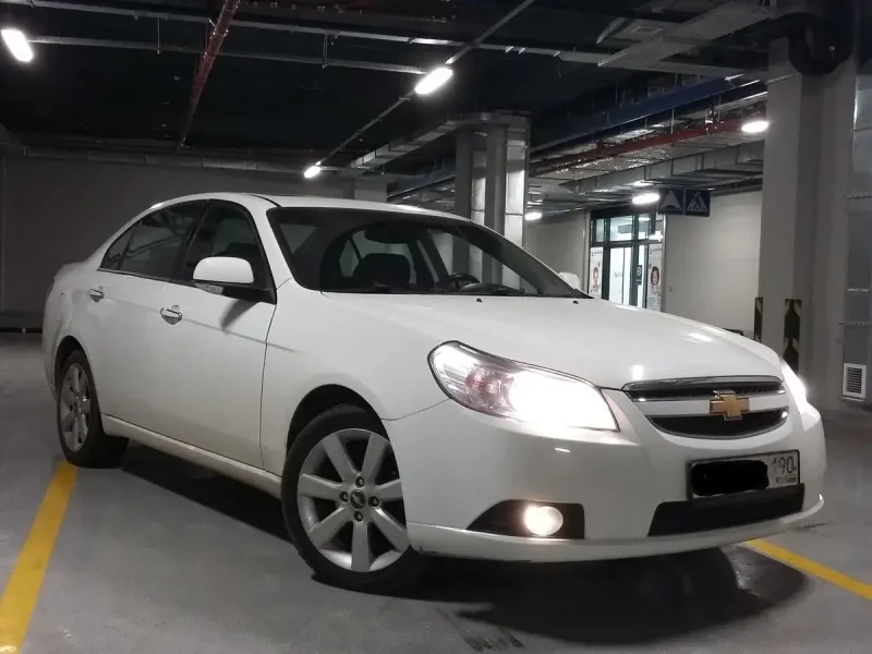Chevrolet Epica 2012 белая