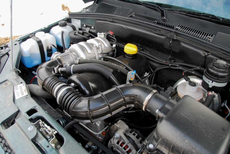 Chevrolet Niva 2008 мотор