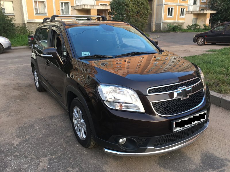 Обвес на Шевроле Орландо