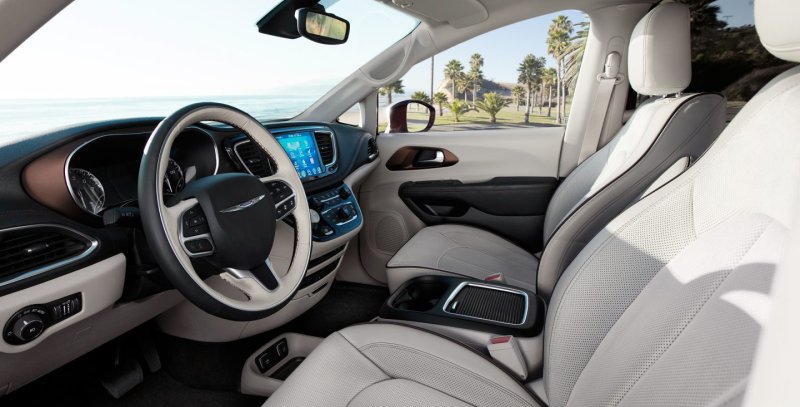 Chrysler Pacifica 2017 багажник