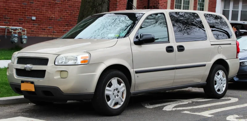 Класс автомобиля Chevrolet Uplander
