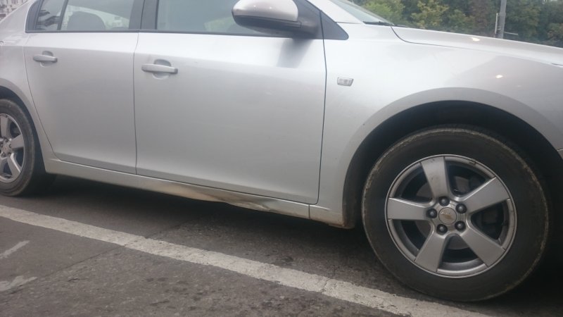 Пороги для Chevrolet Cruze