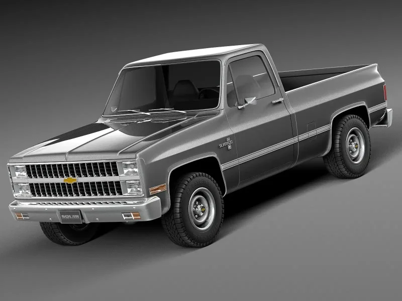 Chevrolet пикап Silverado 87