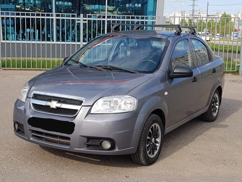 Chevrolet Aveo t250 серая