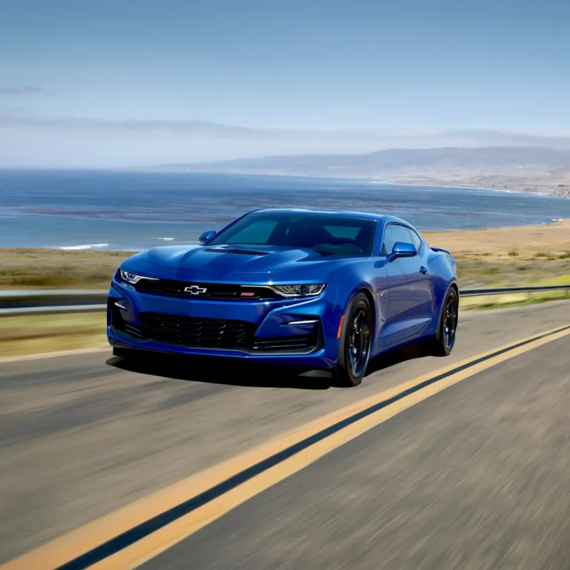Chevrolet Camaro SS 2022 красная