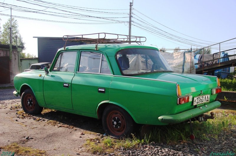 Москвич 2140 серебристый металлик
