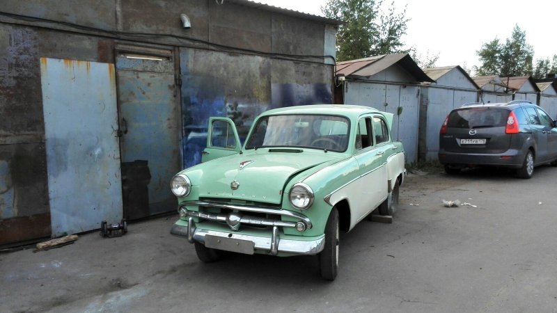 Фото Москвич 407 простоял в гар цирк на колесах уже 59 лет ютуб