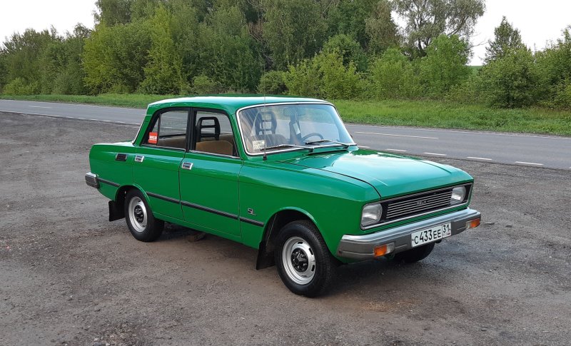 Москвич 2140 зеленый