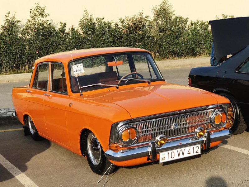 Линейка марок автомобилей Москвич 412
