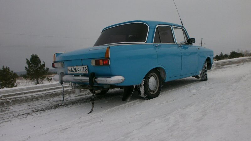Москвич 412 зимние фото