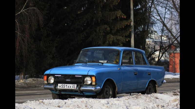 Москвич 412 белая Лилия