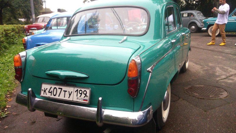 Шаблоны машины Москвич 407