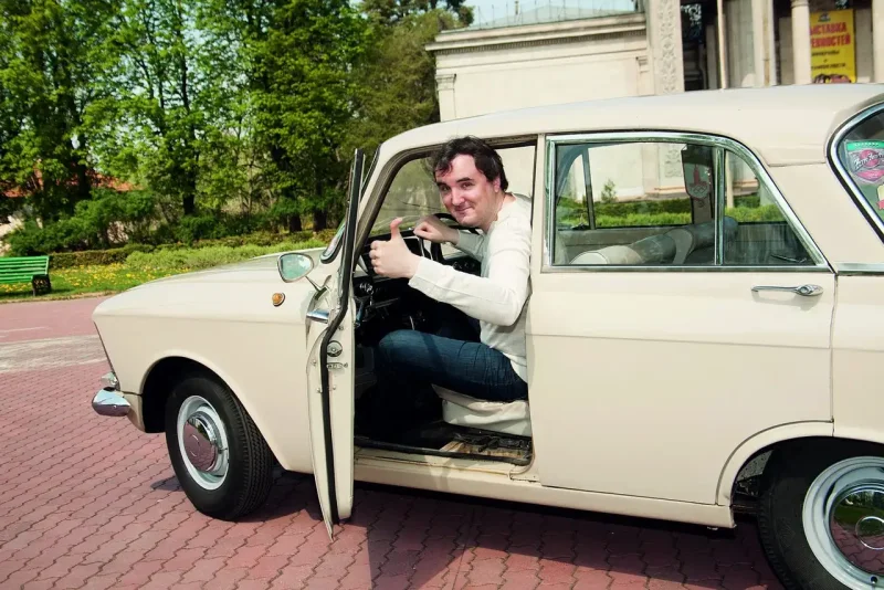 Москвич 412 за рулём 1967