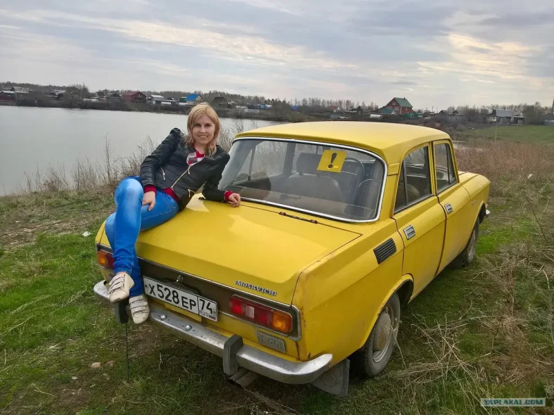 Москвич 412 с Жигулями