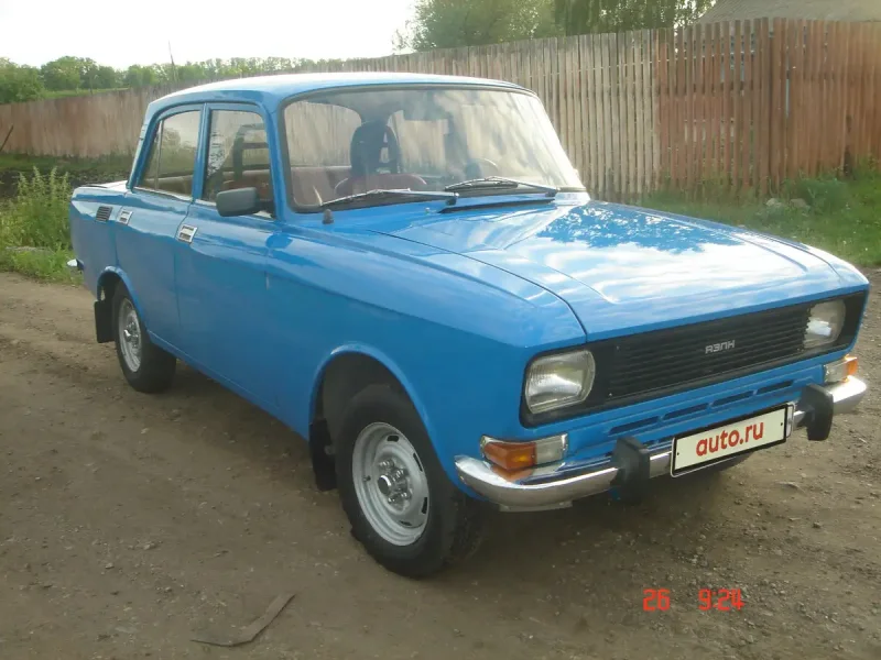 Москвич 2140 голубой металлик