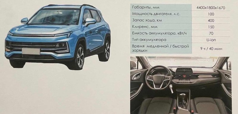 Электромобиль Калашникова CV-1