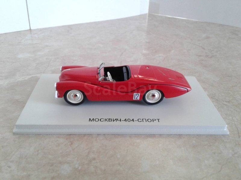 Москвич 404 гоночный Dip 1/43
