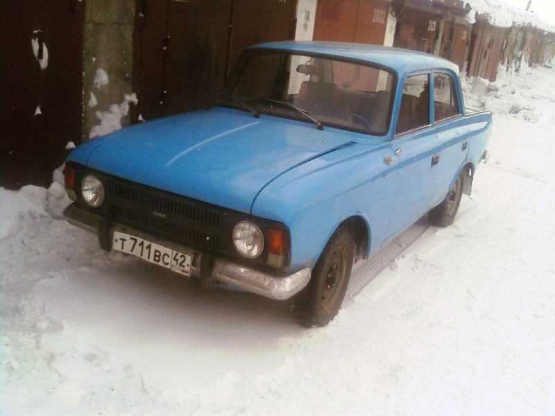 Москвич 412 ИЖ синий