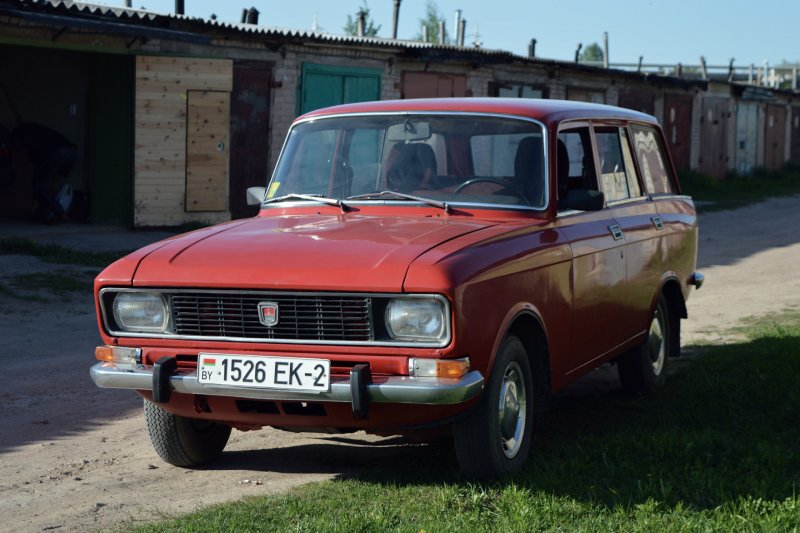 Москвич 2137 синий