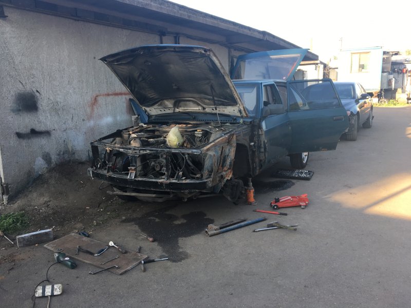 Виктор Цой место аварии