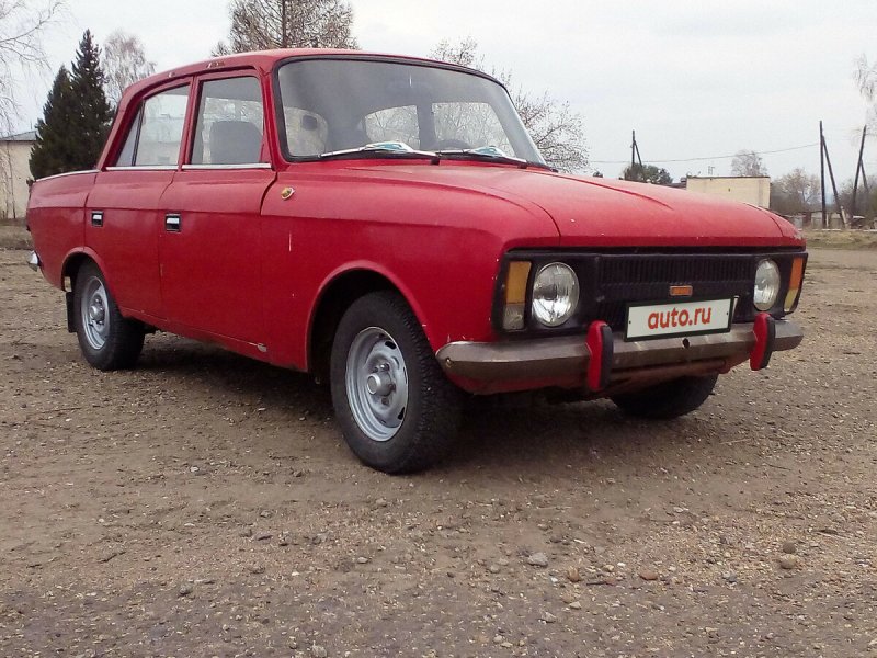 Москвич 412 красный АЗЛК
