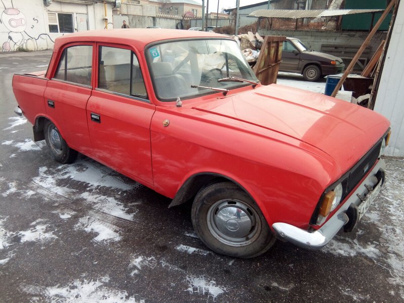 Москвич 412 красный АЗЛК