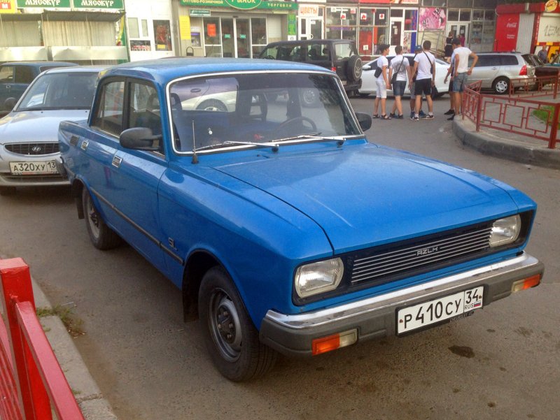 Москвич 2140 SL синий