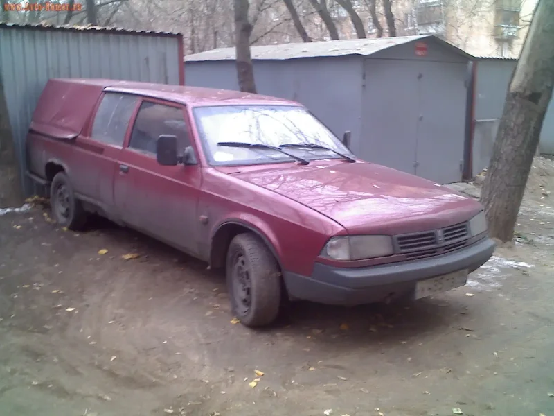 Москвич 2335 с прицепом