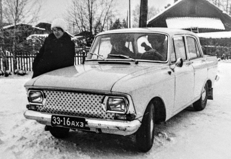 Фотосессия с москвичом 412