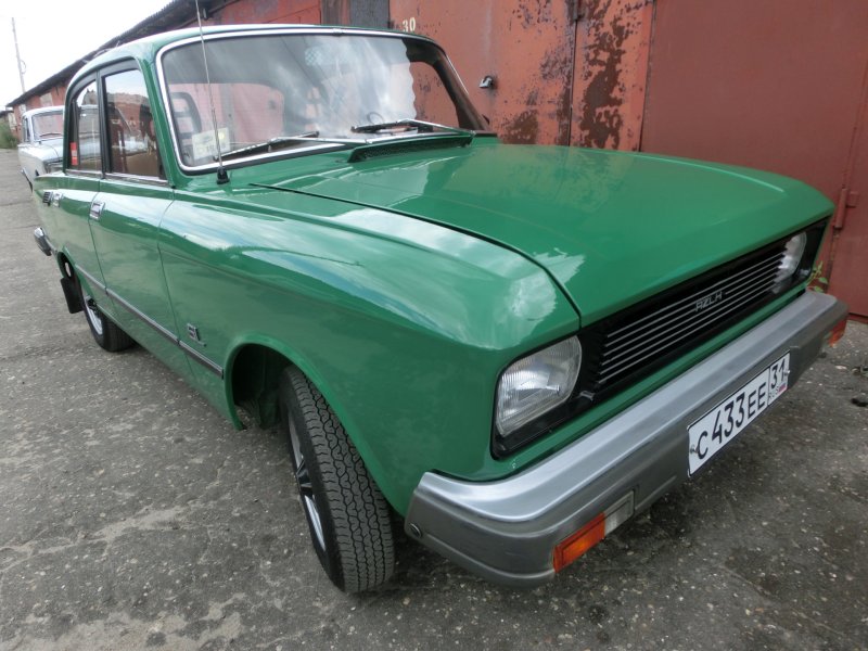 Москвич 412 салатовый