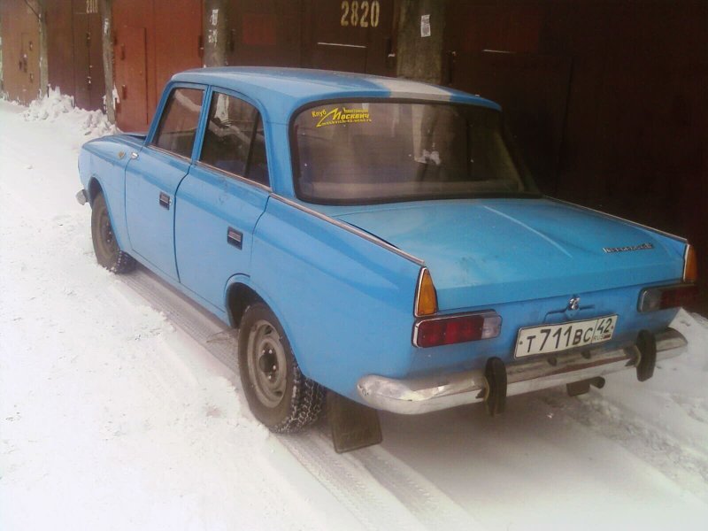 Москвич 412 ИЖ голубой