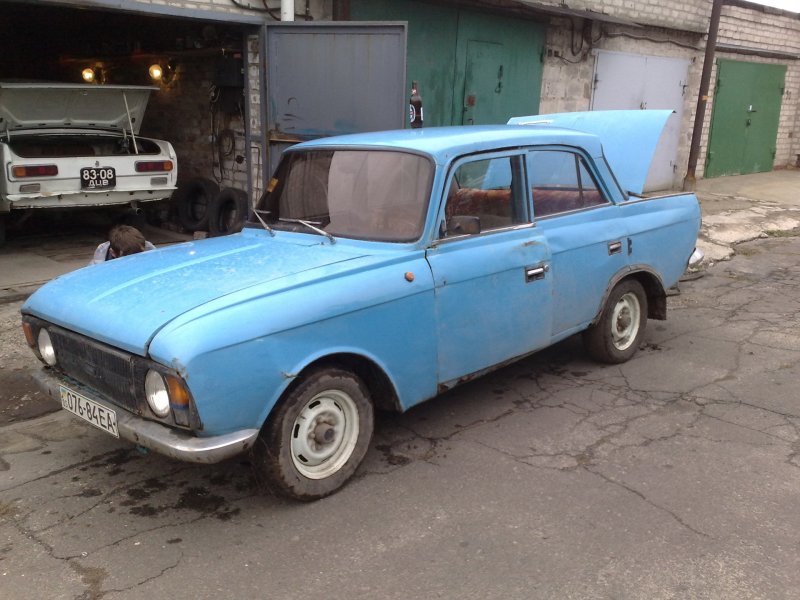 Москвич 412 ИЖ голубой