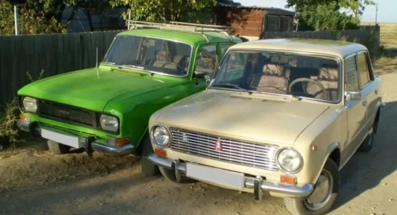 ВАЗ 2106 И Москвич 412