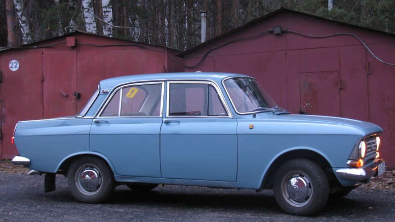 Москвич 2140 голубой