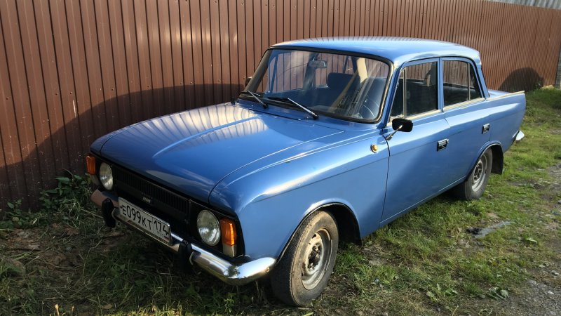 Москвич 412 ИЖ синий
