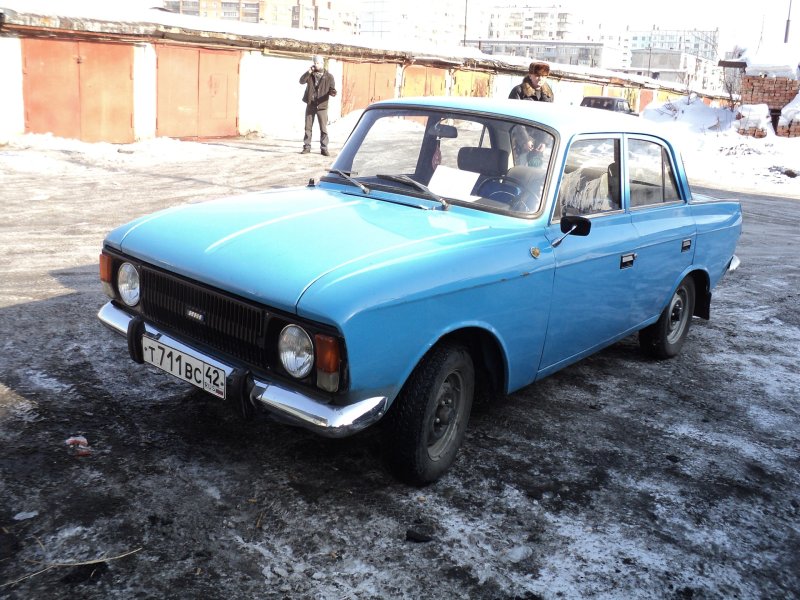 Москвич 412 ИЖ синий