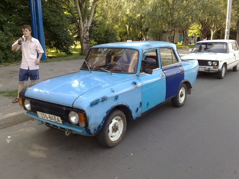 Москвич 412 ИЖ синий