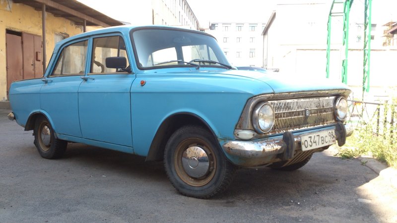 Москвич 2140 синий
