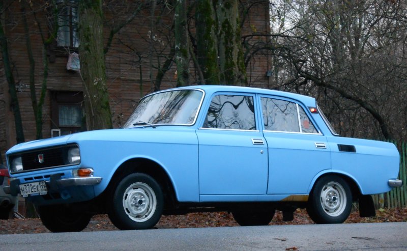 Москвич 412 АЗЛК голубой