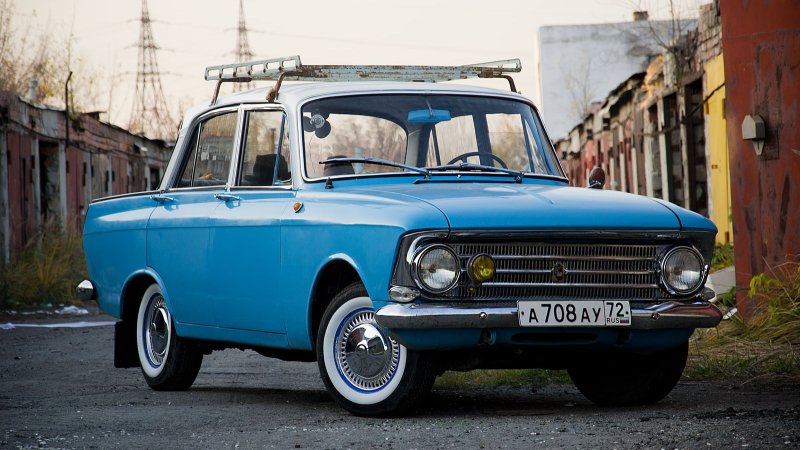 Москвич 412 ИЖ синий