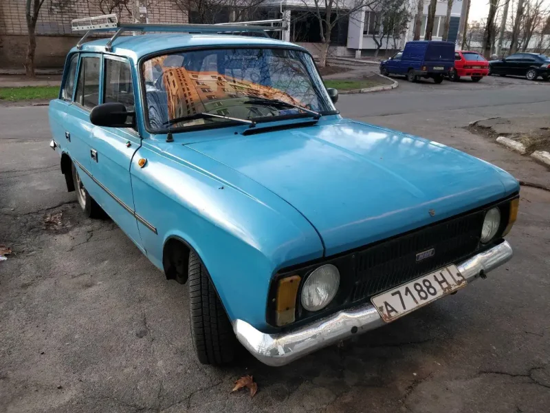 Москвич 412 с Жигулями