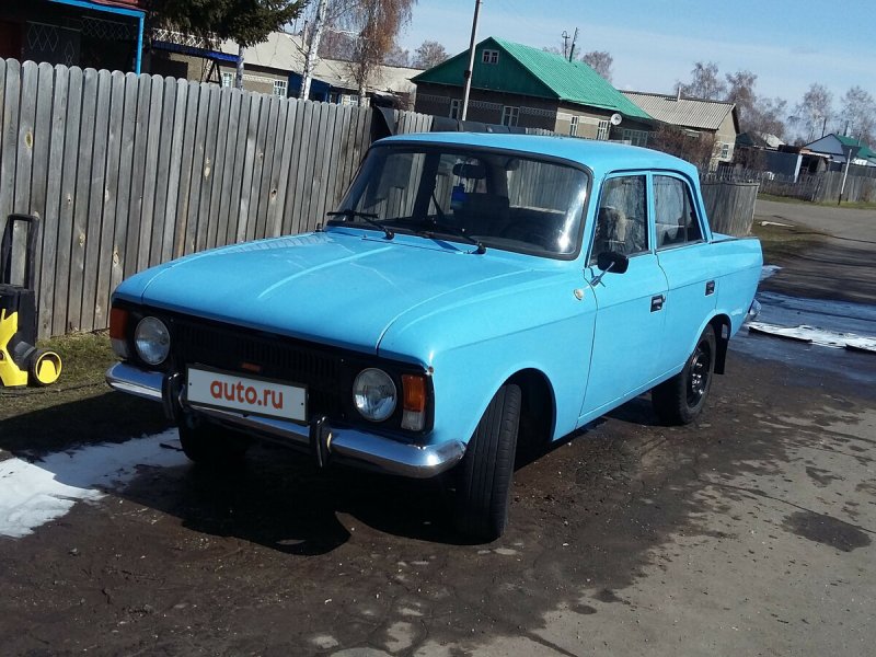 Москвич 412 ИЖ синий