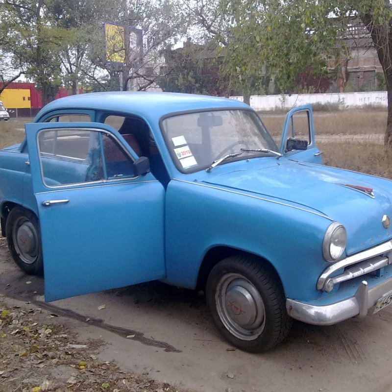 Москвич 412 синий
