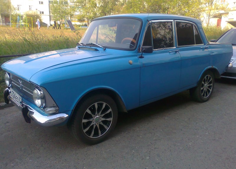 Москвич 407 синий