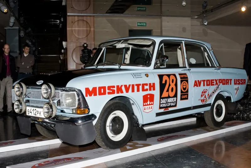 Гоночный Москвич 2140