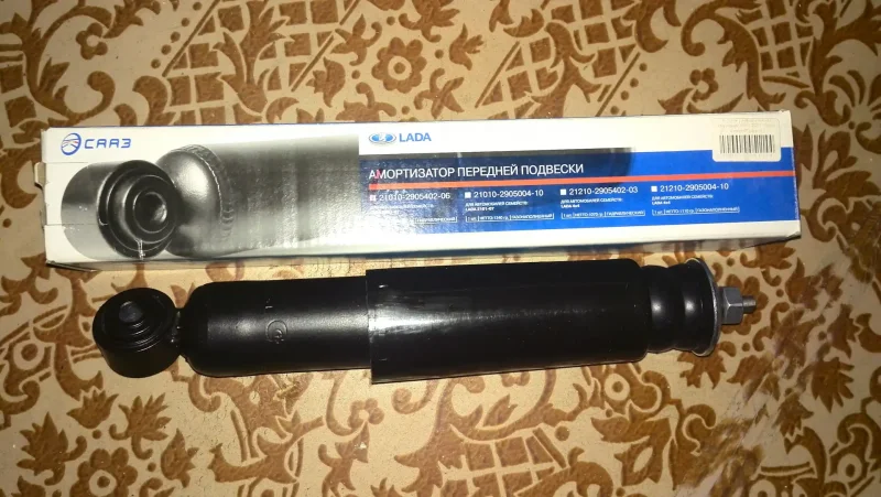 Размер амортизатора Москвич 412 передний